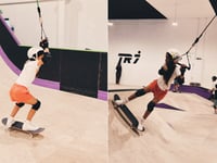 Skateboarders can learn new tricks without taking a tumble