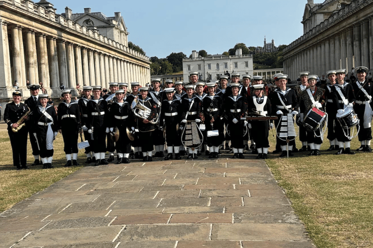 The group were a sea of smiling faces following their success