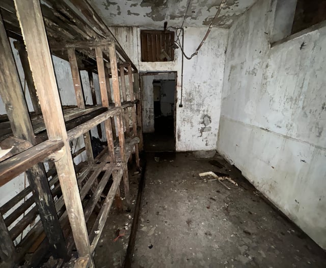 Former bomb shelter near Torpoint going under hammer