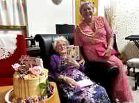 Gran celebrates 100 years with visit from Saltash mayor