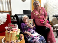 Gran celebrates 100 years with visit from Saltash mayor