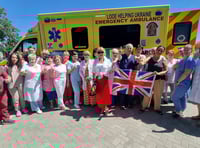 Looe volunteers and Lions Club take ambulance and aid to Ukraine