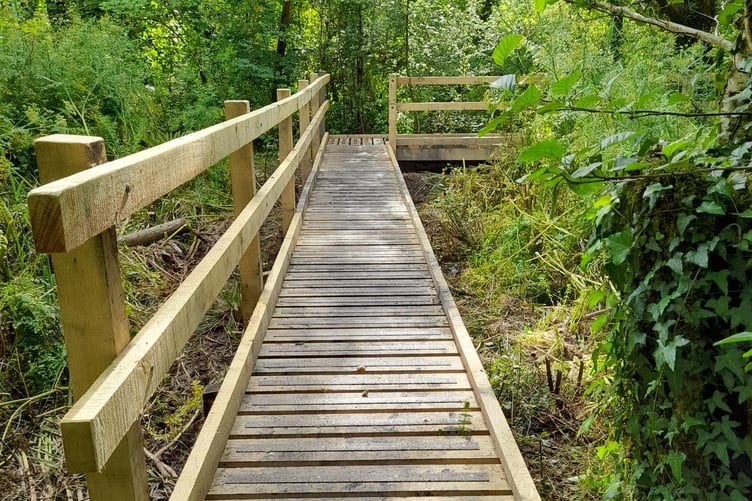 BOARDWALKS have been replaced making it possible for people to fully enjoy the site once more