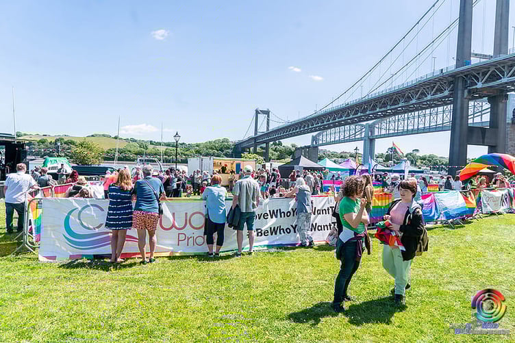 Cornwall Pride heads to Saltash this weekend starting with a parade to Jubilee Green.