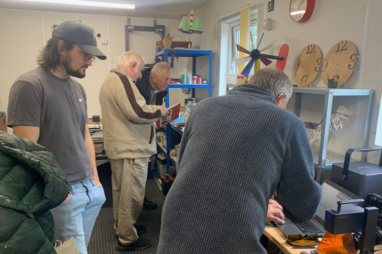 The Saltash Community Shed will be working alongside The Core to make this creative shed a truly intergenerational asset.