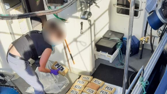 Four appear in court after boat carrying one tonne of cocaine ...