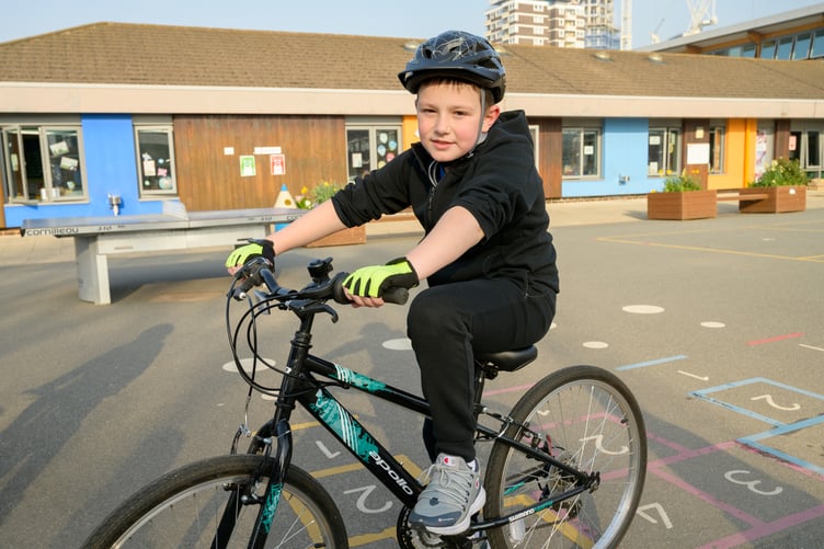 Schools will be invited by Sustrans to take part in activities as 20s plenty is rolled out in Cornwall Gateway area.