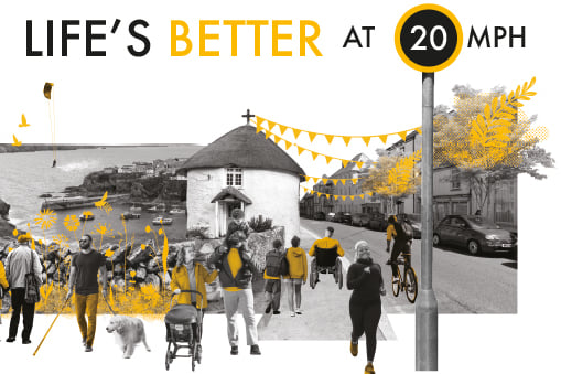 A public consultation held earlier this year to reduce the speed limit to 20mph in built-up areas received strong local support.
