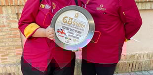 Saltash chef pits culinary skills in world-famous paella contest