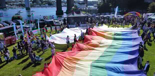Summer sun returns to Saltash for penultimate stop of Cornwall Pride