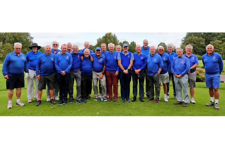 St Mellion's 20-man team at Forest of Arden. Picture: St Mellion Golf Club