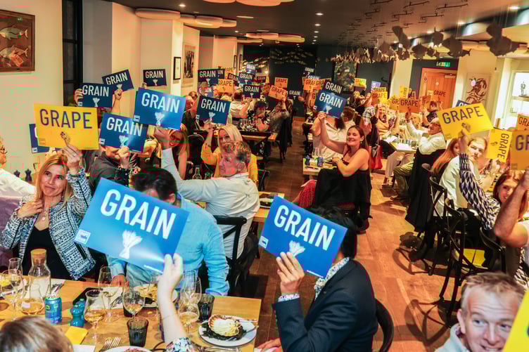 The Grain vs Grape event on the Saturday night at The Sardine Factory was a culinary precursor to the festival.