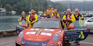 RNLI station receive flashy fundraising visit