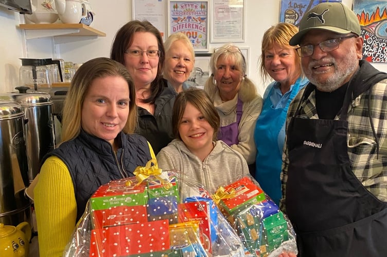 Over 100 volunteers help out across both sites at 4 and 8 Fore Street.