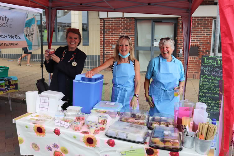 Community Enterprises PL12 volunteers regularly participate in community events to raise funds for their vital work.