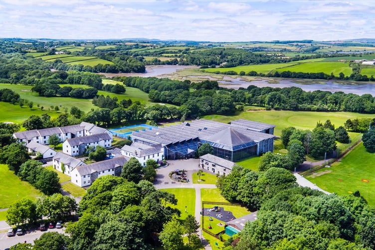 The country club continues to attract visitors from UK and abroad to its sizeable venue beside the Tamar in Saltash. (Photo credit: China Fleet Country Club).
