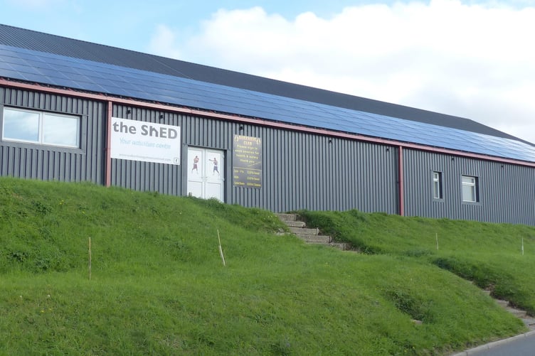 The Shed in Bodmin - a formerly derelict gym whose heritage dates back to World War II
