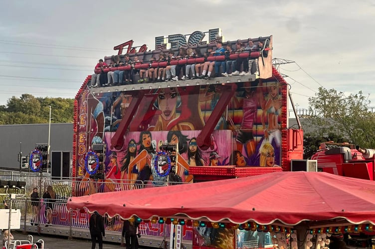 A FUNFAIR will be held at Rapsons in Liskeard to coincide with the St Matthews Fair October 3-5