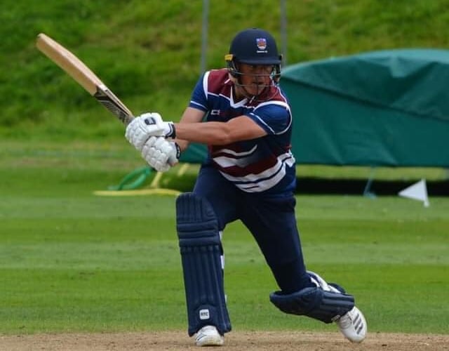 Brad Wadlan in action for Swansea where he scored nearly 6,000 runs and took 196 wickets in five seasons at St Helens.