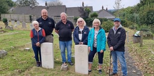Liskeard war graves restored 