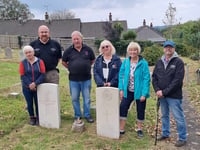 Liskeard war graves restored 