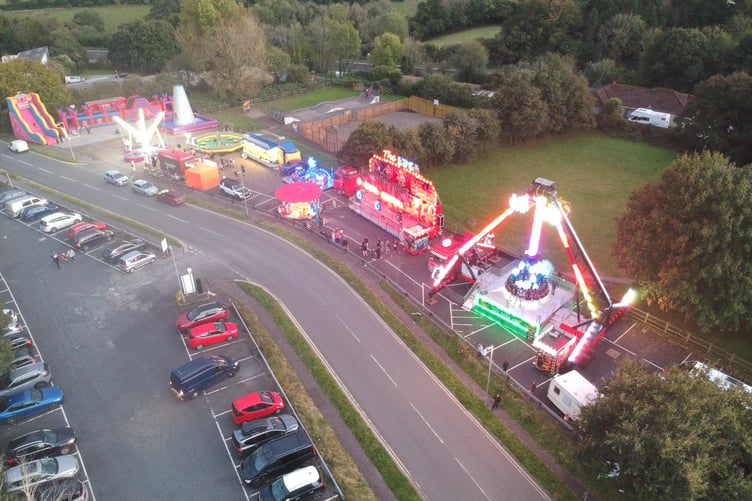 THE funfair was at Rapson's for St Matthews fair in Liskeard