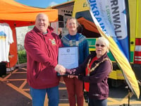 First time under canopy for Liskeard fair
