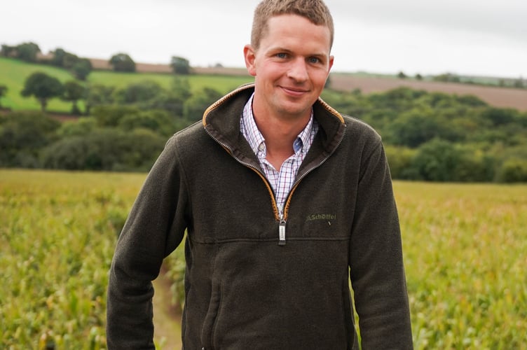 Ashley Jones, of Smeaton Farm in Saltash, has made the finals of the British Farming Awards' Arable Farmer of the Year category