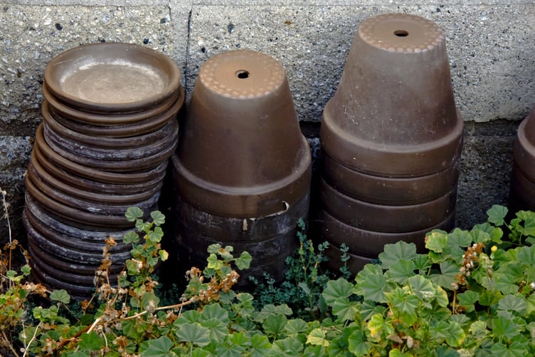 File image of planting pots