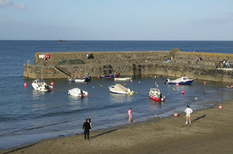 The picturesque harbour at Gorran Haven, south of Mevagissey. Picture: Andrew Townsend