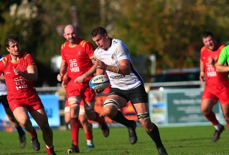 Pirates skipper Hugh Bokenham scored two tries in the match.
