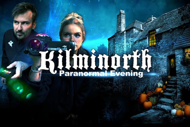 Pre Hallowe'en event at Kilminorth manor outside Looe 