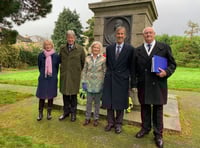 Gallant Cornishman remembered in commemorative tribute