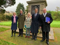 Gallant Cornishman remembered in commemorative tribute