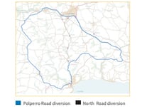 A387 road closures in Looe set to last over a month announced 