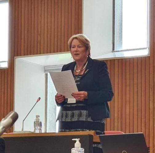 Cornwall Council leader Linda Taylor. (Picture: Linda Taylor/Facebook)