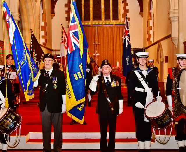 Large turn out for Poppy Appeal concert