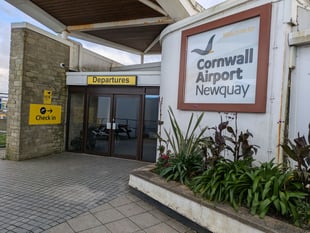 Newquay airport terminal is ‘too small’ for future success