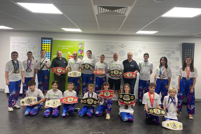 Karate club strikes gold at championships with the help of sponsorship