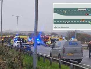 "Serious safety issues" persist at infamous A30 blackspot