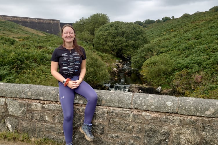 JESSICA Riggs hiking