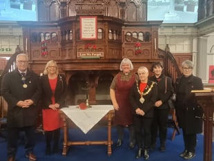 Last service at Liskeard Methodist Church