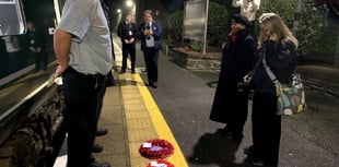 Saltash and Liskeard send poppies to Paddington on special GWR service