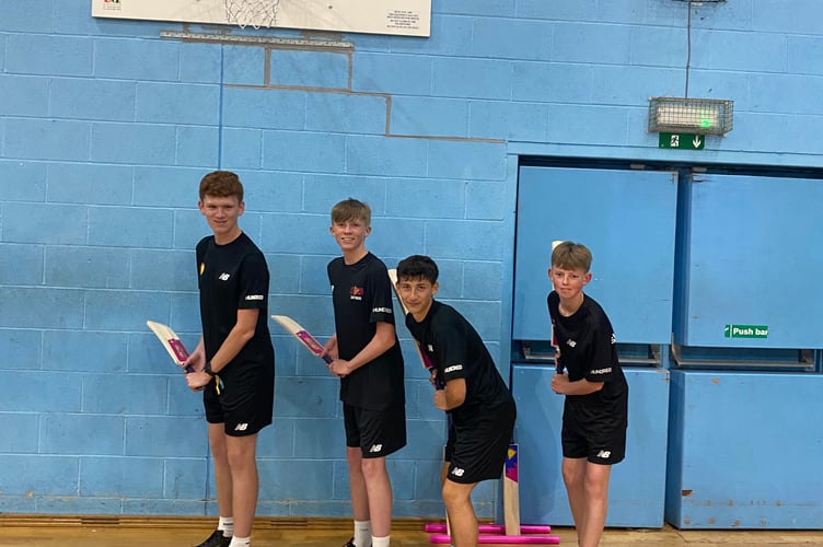 Youngsters from Torpoint Community School are behind a new initiative to bring a cricket club back to the town