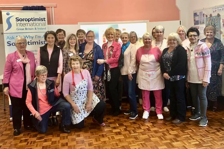 The Soroptimists raised money for Look Good Feel Better.