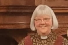 LISKEARD'S new Methodist Minister The Reverend Janet Park