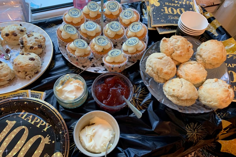 Abbeyfield provided a delicious party lunch for residents and John's family and friends to enjoy. (Pic: Sarah Martin)