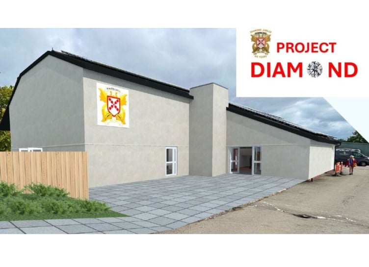 The design of the new changing rooms at Tregorrick Park. Picture: St Austell RFC