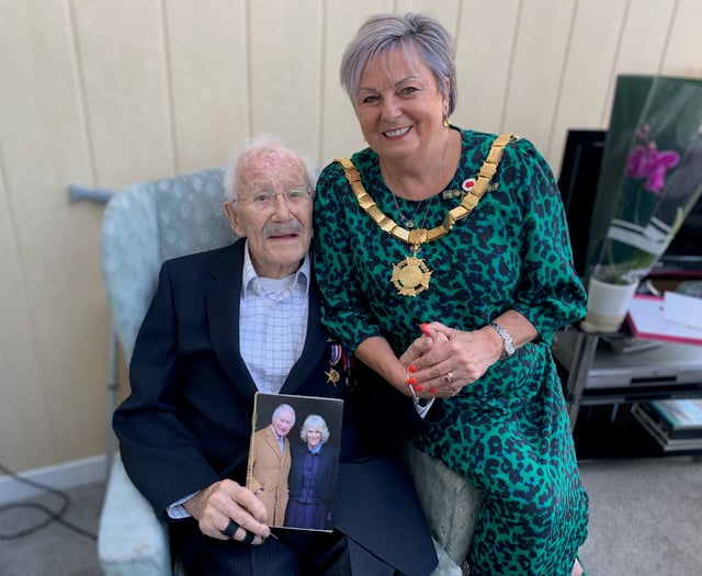 Champagne made the day as family and friends toast Saltash centenarian