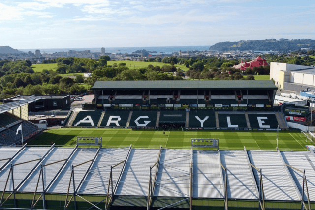 Argyle forced to postpone clash with Oxford due to Storm Darragh